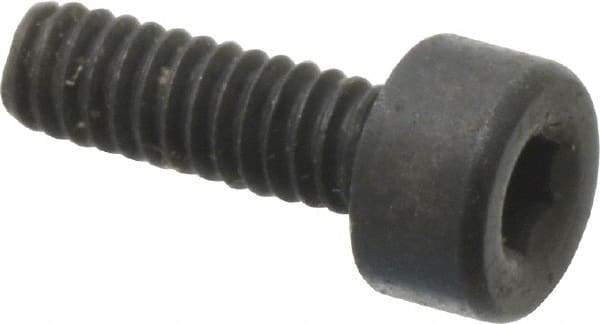 Holo-Krome - M2x0.40 Metric Coarse Hex Socket Drive, Socket Cap Screw - Grade 12.9 Alloy Steel, Black Oxide Finish, Fully Threaded, 6mm Length Under Head - Eagle Tool & Supply