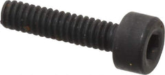 Holo-Krome - M2x0.40 Metric Coarse Hex Socket Drive, Socket Cap Screw - Grade 12.9 Alloy Steel, Black Oxide Finish, Fully Threaded, 8mm Length Under Head - Eagle Tool & Supply