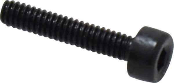 Holo-Krome - M2x0.40 Metric Coarse Hex Socket Drive, Socket Cap Screw - Grade 12.9 Alloy Steel, Black Oxide Finish, Fully Threaded, 10mm Length Under Head - Eagle Tool & Supply
