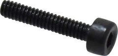 Holo-Krome - M2x0.40 Metric Coarse Hex Socket Drive, Socket Cap Screw - Grade 12.9 Alloy Steel, Black Oxide Finish, Fully Threaded, 10mm Length Under Head - Eagle Tool & Supply