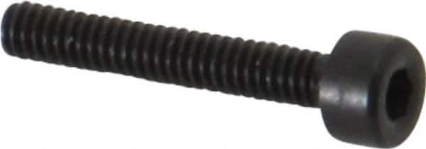 Holo-Krome - M2x0.40 Metric Coarse Hex Socket Drive, Socket Cap Screw - Grade 12.9 Alloy Steel, Black Oxide Finish, Fully Threaded, 12mm Length Under Head - Eagle Tool & Supply