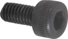 Holo-Krome - M3x0.50 Metric Coarse Hex Socket Drive, Socket Cap Screw - Grade 12.9 Alloy Steel, Black Oxide Finish, Fully Threaded, 6mm Length Under Head - Eagle Tool & Supply