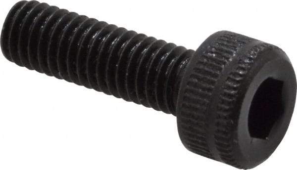 Holo-Krome - M3x0.50 Metric Coarse Hex Socket Drive, Socket Cap Screw - Grade 12.9 Alloy Steel, Black Oxide Finish, Fully Threaded, 10mm Length Under Head - Eagle Tool & Supply