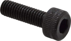 Holo-Krome - M3x0.50 Metric Coarse Hex Socket Drive, Socket Cap Screw - Grade 12.9 Alloy Steel, Black Oxide Finish, Fully Threaded, 10mm Length Under Head - Eagle Tool & Supply