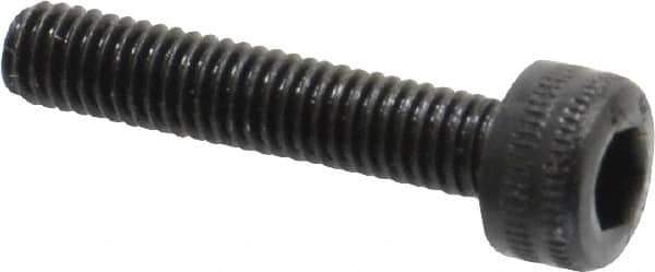 Holo-Krome - M3x0.50 Metric Coarse Hex Socket Drive, Socket Cap Screw - Grade 12.9 Alloy Steel, Black Oxide Finish, Fully Threaded, 15mm Length Under Head - Eagle Tool & Supply