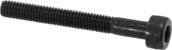 Holo-Krome - M3x0.50 Metric Coarse Hex Socket Drive, Socket Cap Screw - Grade 12.9 Alloy Steel, Black Oxide Finish, Partially Threaded, 25mm Length Under Head - Eagle Tool & Supply