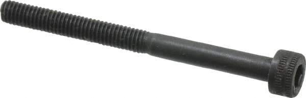 Holo-Krome - M3x0.50 Metric Coarse Hex Socket Drive, Socket Cap Screw - Grade 12.9 Alloy Steel, Black Oxide Finish, Partially Threaded, 35mm Length Under Head - Eagle Tool & Supply