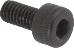Holo-Krome - M4x0.70 Metric Coarse Hex Socket Drive, Socket Cap Screw - Grade 12.9 Alloy Steel, Black Oxide Finish, Fully Threaded, 8mm Length Under Head - Eagle Tool & Supply