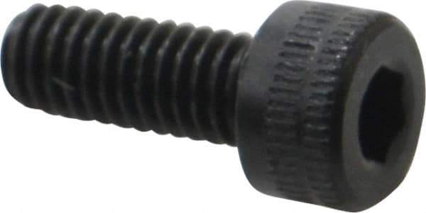 Holo-Krome - M4x0.70 Metric Coarse Hex Socket Drive, Socket Cap Screw - Grade 12.9 Alloy Steel, Black Oxide Finish, Fully Threaded, 10mm Length Under Head - Eagle Tool & Supply