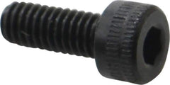 Holo-Krome - M4x0.70 Metric Coarse Hex Socket Drive, Socket Cap Screw - Grade 12.9 Alloy Steel, Black Oxide Finish, Fully Threaded, 10mm Length Under Head - Eagle Tool & Supply