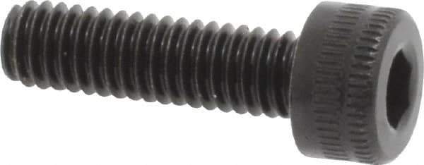 Holo-Krome - M4x0.70 Metric Coarse Hex Socket Drive, Socket Cap Screw - Grade 12.9 Alloy Steel, Black Oxide Finish, Fully Threaded, 14mm Length Under Head - Eagle Tool & Supply