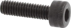 Holo-Krome - M4x0.70 Metric Coarse Hex Socket Drive, Socket Cap Screw - Grade 12.9 Alloy Steel, Black Oxide Finish, Fully Threaded, 14mm Length Under Head - Eagle Tool & Supply