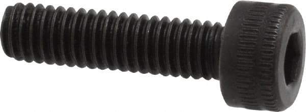 Holo-Krome - M4x0.70 Metric Coarse Hex Socket Drive, Socket Cap Screw - Grade 12.9 Alloy Steel, Black Oxide Finish, Fully Threaded, 15mm Length Under Head - Eagle Tool & Supply
