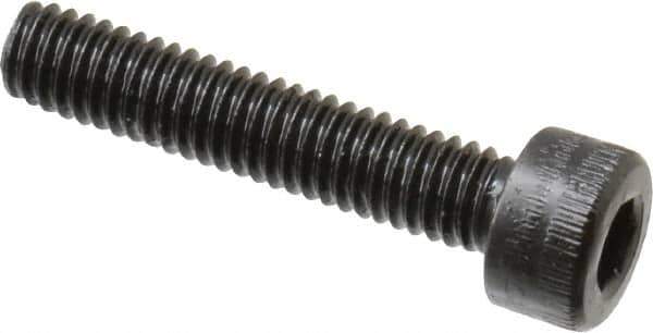 Holo-Krome - M4x0.70 Metric Coarse Hex Socket Drive, Socket Cap Screw - Grade 12.9 Alloy Steel, Black Oxide Finish, Fully Threaded, 20mm Length Under Head - Eagle Tool & Supply