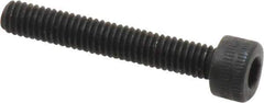 Holo-Krome - M4x0.70 Metric Coarse Hex Socket Drive, Socket Cap Screw - Grade 12.9 Alloy Steel, Black Oxide Finish, Fully Threaded, 25mm Length Under Head - Eagle Tool & Supply