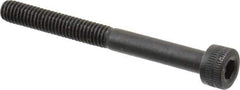 Holo-Krome - M4x0.70 Metric Coarse Hex Socket Drive, Socket Cap Screw - Grade 12.9 Alloy Steel, Black Oxide Finish, Partially Threaded, 40mm Length Under Head - Eagle Tool & Supply