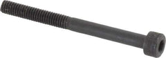Holo-Krome - M4x0.70 Metric Coarse Hex Socket Drive, Socket Cap Screw - Grade 12.9 Alloy Steel, Black Oxide Finish, Partially Threaded, 45mm Length Under Head - Eagle Tool & Supply
