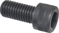 Holo-Krome - M12x1.75 Metric Coarse Hex Socket Drive, Socket Cap Screw - Grade 12.9 Alloy Steel, Black Oxide Finish, Fully Threaded, 25mm Length Under Head - Eagle Tool & Supply