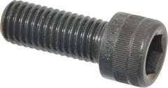 Holo-Krome - M12x1.75 Metric Coarse Hex Socket Drive, Socket Cap Screw - Grade 12.9 Alloy Steel, Black Oxide Finish, Fully Threaded, 30mm Length Under Head - Eagle Tool & Supply