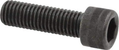 Holo-Krome - M12x1.75 Metric Coarse Hex Socket Drive, Socket Cap Screw - Grade 12.9 Alloy Steel, Black Oxide Finish, Fully Threaded, 40mm Length Under Head - Eagle Tool & Supply