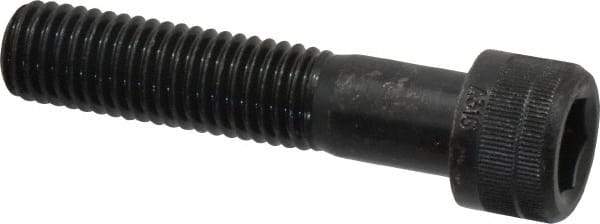 Holo-Krome - M12x1.75 Metric Coarse Hex Socket Drive, Socket Cap Screw - Grade 12.9 Alloy Steel, Black Oxide Finish, Fully Threaded, 55mm Length Under Head - Eagle Tool & Supply