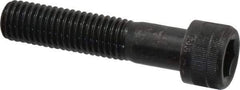 Holo-Krome - M12x1.75 Metric Coarse Hex Socket Drive, Socket Cap Screw - Grade 12.9 Alloy Steel, Black Oxide Finish, Fully Threaded, 55mm Length Under Head - Eagle Tool & Supply
