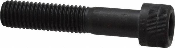 Holo-Krome - M12x1.75 Metric Coarse Hex Socket Drive, Socket Cap Screw - Grade 12.9 Alloy Steel, Black Oxide Finish, Partially Threaded, 60mm Length Under Head - Eagle Tool & Supply
