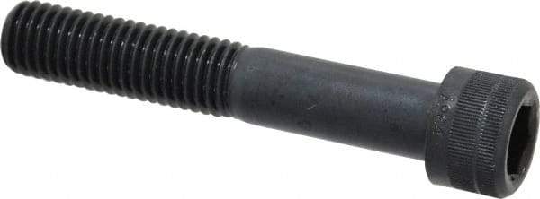 Holo-Krome - M12x1.75 Metric Coarse Hex Socket Drive, Socket Cap Screw - Grade 12.9 Alloy Steel, Black Oxide Finish, Partially Threaded, 70mm Length Under Head - Eagle Tool & Supply