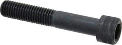 Holo-Krome - M12x1.75 Metric Coarse Hex Socket Drive, Socket Cap Screw - Grade 12.9 Alloy Steel, Black Oxide Finish, Partially Threaded, 70mm Length Under Head - Eagle Tool & Supply