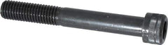 Holo-Krome - M12x1.75 Metric Coarse Hex Socket Drive, Socket Cap Screw - Grade 12.9 Alloy Steel, Black Oxide Finish, Partially Threaded, 90mm Length Under Head - Eagle Tool & Supply