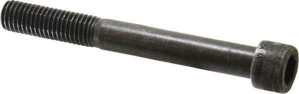 Holo-Krome - M12x1.75 Metric Coarse Hex Socket Drive, Socket Cap Screw - Grade 12.9 Alloy Steel, Black Oxide Finish, Partially Threaded, 100mm Length Under Head - Eagle Tool & Supply