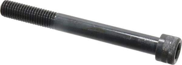 Holo-Krome - M12x1.75 Metric Coarse Hex Socket Drive, Socket Cap Screw - Grade 12.9 Alloy Steel, Black Oxide Finish, Partially Threaded, 110mm Length Under Head - Eagle Tool & Supply