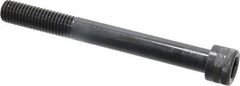 Holo-Krome - M12x1.75 Metric Coarse Hex Socket Drive, Socket Cap Screw - Grade 12.9 Alloy Steel, Black Oxide Finish, Partially Threaded, 110mm Length Under Head - Eagle Tool & Supply