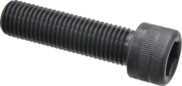 Holo-Krome - M16x2.00 Metric Coarse Hex Socket Drive, Socket Cap Screw - Grade 12.9 Alloy Steel, Black Oxide Finish, Fully Threaded, 60mm Length Under Head - Eagle Tool & Supply