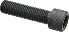 Holo-Krome - M16x2.00 Metric Coarse Hex Socket Drive, Socket Cap Screw - Grade 12.9 Alloy Steel, Black Oxide Finish, Fully Threaded, 60mm Length Under Head - Eagle Tool & Supply