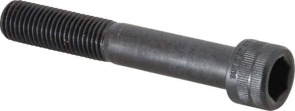 Holo-Krome - M16x2.00 Metric Coarse Hex Socket Drive, Socket Cap Screw - Grade 12.9 Alloy Steel, Black Oxide Finish, Partially Threaded, 130mm Length Under Head - Eagle Tool & Supply