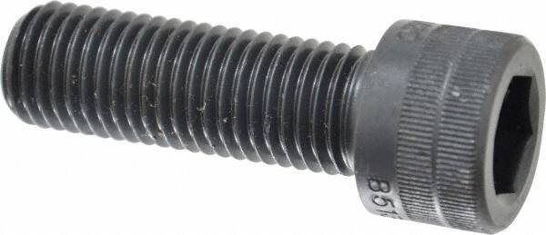 Holo-Krome - M20x2.50 Metric Coarse Hex Socket Drive, Socket Cap Screw - Grade 12.9 Alloy Steel, Black Oxide Finish, Fully Threaded, 60mm Length Under Head - Eagle Tool & Supply