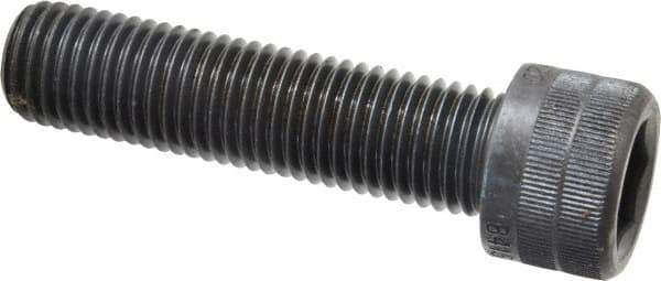 Holo-Krome - M20x2.50 Metric Coarse Hex Socket Drive, Socket Cap Screw - Grade 12.9 Alloy Steel, Black Oxide Finish, Partially Threaded, 80mm Length Under Head - Eagle Tool & Supply