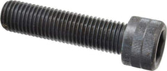 Holo-Krome - M20x2.50 Metric Coarse Hex Socket Drive, Socket Cap Screw - Grade 12.9 Alloy Steel, Black Oxide Finish, Partially Threaded, 80mm Length Under Head - Eagle Tool & Supply