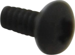 Camcar - #4-40 UNC Torx Plus Drive, Button Screw - Alloy Steel, Black Oxide Finish, Fully Threaded, 1/4" Length Under Head - Eagle Tool & Supply