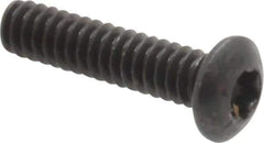 Camcar - #4-40 UNC Torx Plus Drive, Button Screw - Alloy Steel, Black Oxide Finish, Fully Threaded, 1/2" Length Under Head - Eagle Tool & Supply