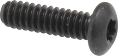 Camcar - #6-32 UNC Torx Plus Drive, Button Screw - Alloy Steel, Black Oxide Finish, Fully Threaded, 1/2" Length Under Head - Eagle Tool & Supply