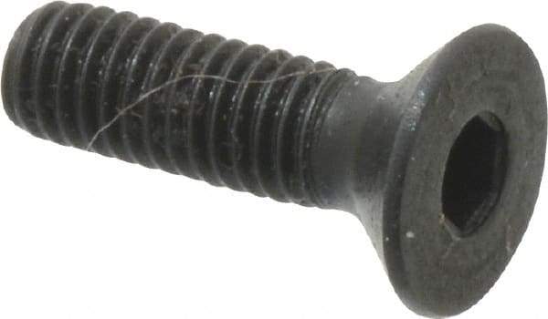 Holo-Krome - M3x0.50 Metric Coarse Hex Socket Drive, 90° Flat Screw - Grade 12.9 Alloy Steel, Black Oxide Finish, 10mm OAL - Eagle Tool & Supply