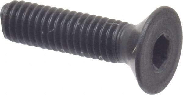 Holo-Krome - M3x0.50 Metric Coarse Hex Socket Drive, 90° Flat Screw - Grade 12.9 Alloy Steel, Black Oxide Finish, 12mm OAL - Eagle Tool & Supply