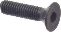 Holo-Krome - M3x0.50 Metric Coarse Hex Socket Drive, 90° Flat Screw - Grade 12.9 Alloy Steel, Black Oxide Finish, 12mm OAL - Eagle Tool & Supply