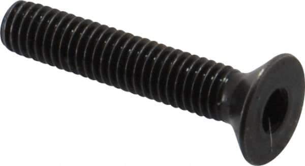 Holo-Krome - M3x0.50 Metric Coarse Hex Socket Drive, 90° Flat Screw - Grade 12.9 Alloy Steel, Black Oxide Finish, 16mm OAL - Eagle Tool & Supply