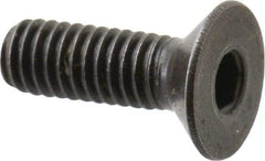 Holo-Krome - M4x0.70 Metric Coarse Hex Socket Drive, 90° Flat Screw - Grade 12.9 Alloy Steel, Black Oxide Finish, 12mm OAL - Eagle Tool & Supply