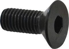 Holo-Krome - M12x1.75 Metric Coarse Hex Socket Drive, 90° Flat Screw - Grade 12.9 Alloy Steel, Black Oxide Finish, Fully Threaded, 30mm OAL - Eagle Tool & Supply