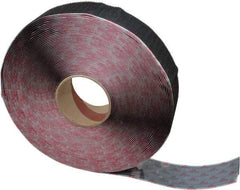 VELCRO Brand - 2" Wide x 25 Yd Long Adhesive Backed Hook Roll - Continuous Roll, Black - Eagle Tool & Supply