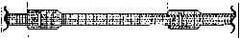 VELCRO Brand - 675 Piece 1" Wide x 8" Piece Length, Self Fastening Tie/Strap Hook & Loop Strap - Perforated/Pieces Roll, Black - Eagle Tool & Supply